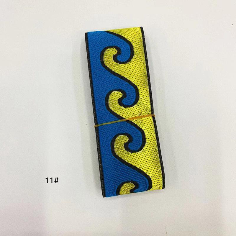 汝蝶5cm民族风花边电脑提花织带苗族壮族少数民族服装辅料包边带