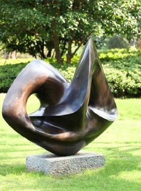 热销铸铜雕塑仿铜抽象博物馆纪念馆仿铜雕塑玻璃钢雕塑景观摆件厂