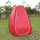户外单人更衣帐篷沐浴洗澡防风防雨保暖帐篷自动速开简易免搭帐篷