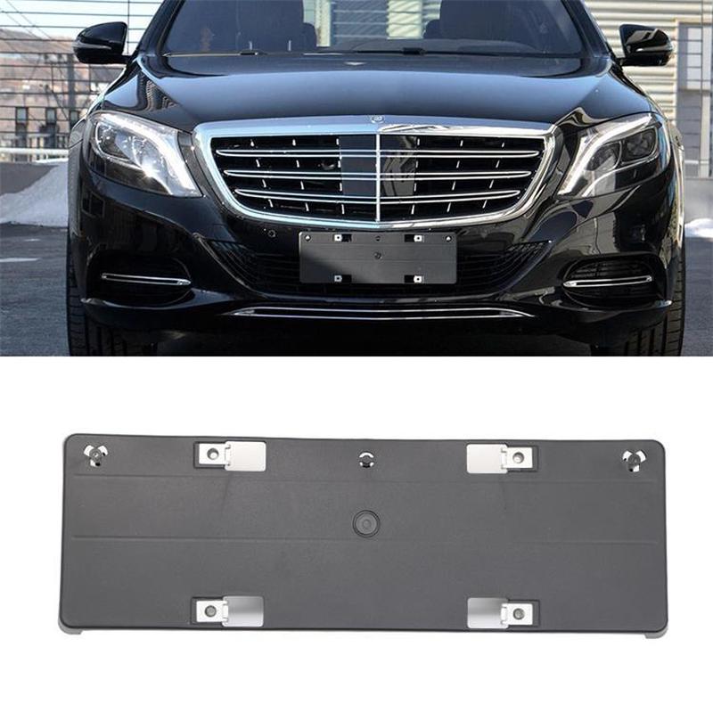 曼世适用于奔驰迈巴赫S320L前牌照板S400L牌照托S500L牌照架底座