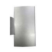 不锈钢科室壁挂上墙空白铝合金标识牌双面弧形门牌办公室部门公司