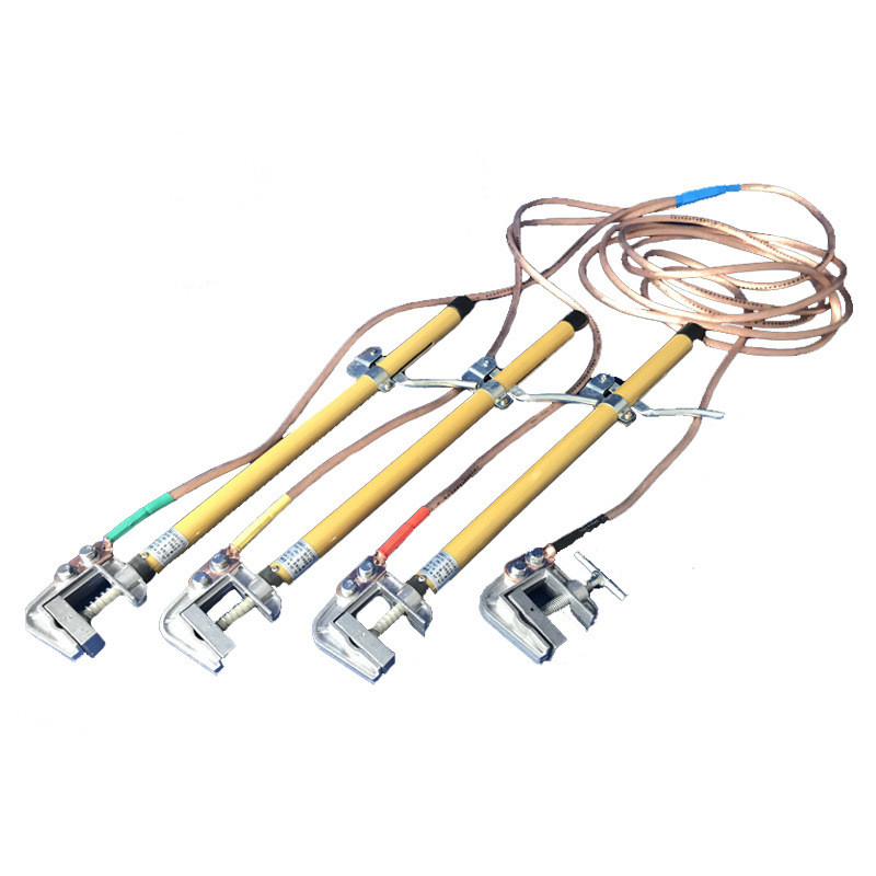 20kv地1米平口接接地线棒25方3*1.5+5米线接地夹1个