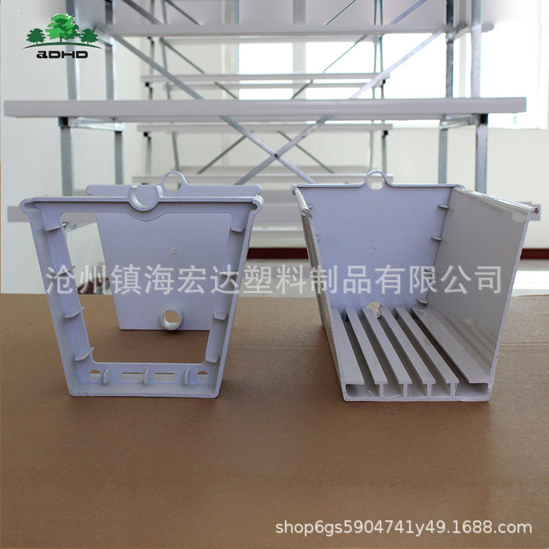 温室大棚pvc加厚材质单层立体种植用耐腐蚀槽耳朵椰糠栽培大