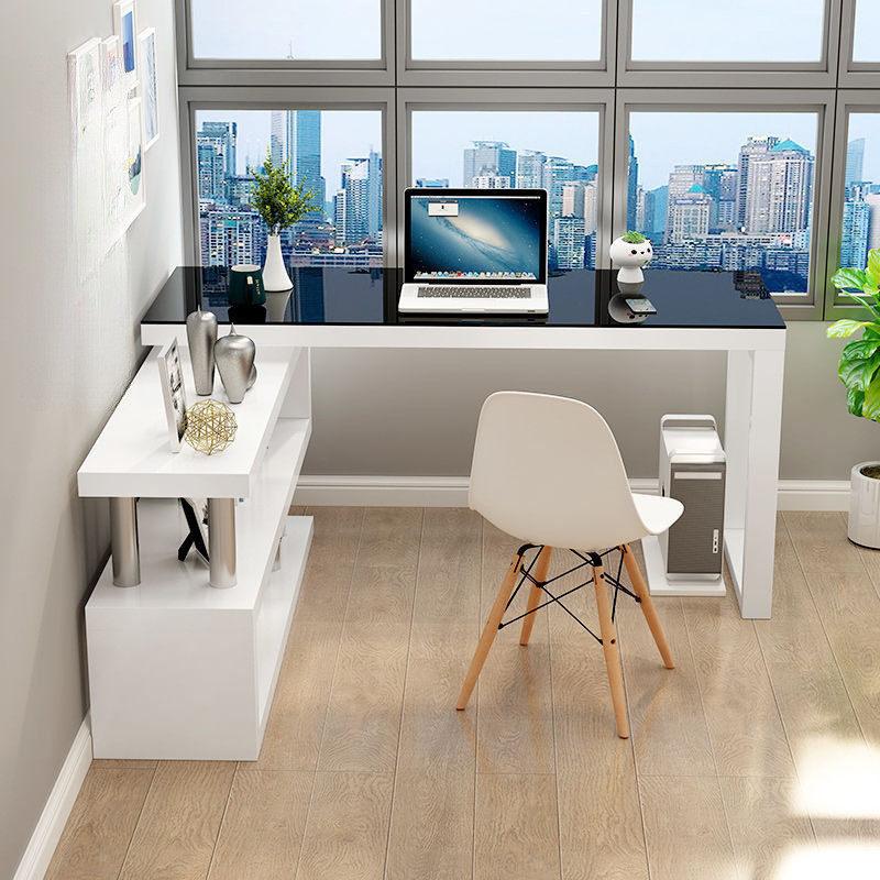 转角书桌书架一体桌书柜电脑台式桌子写字家用角落电脑桌卧室桌子,办公设备/耗材/相关服务,3D打印机配件,淘宝优惠券,粉丝福利购,淘宝优惠卷