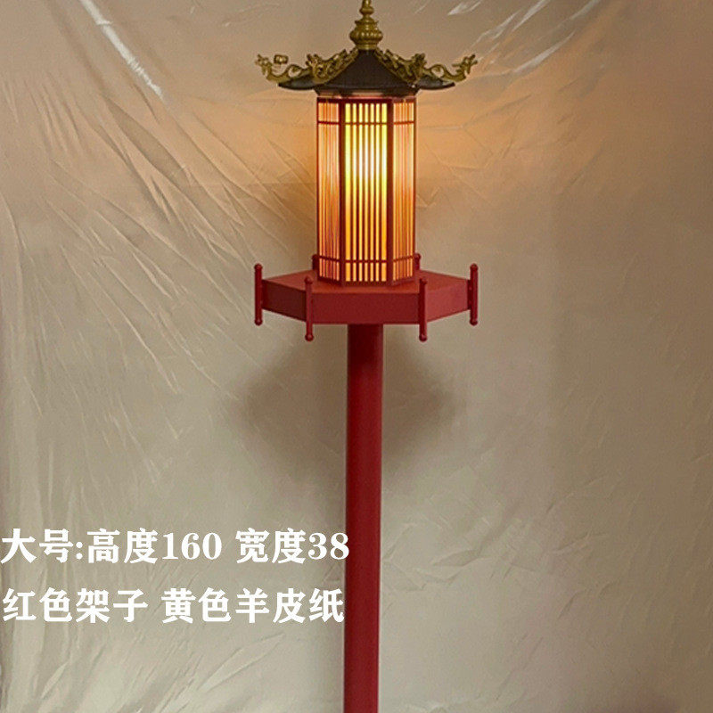 婚庆道具中式六角喜亭凉亭路引架子婚礼古亭摆件亭子室外花器屏风