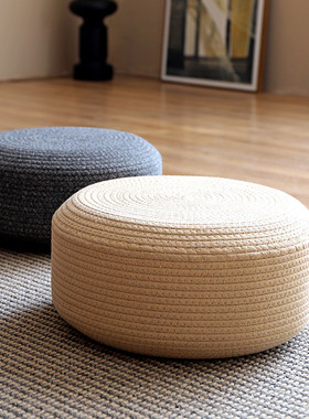 蒲团坐垫窗阳台地板地上卧室懒人榻榻米打坐垫禅修垫坐墩墩子常