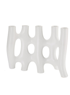 创意异形餐桌装饰花瓶陶瓷高级感高级感办公室家居摆件ins风精致