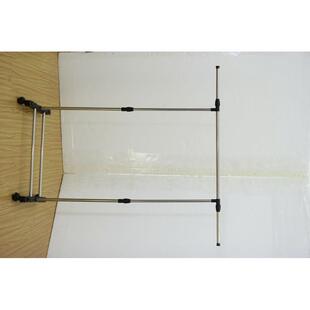 97n单杠晒衣架金属铁管室内单杠式落地晾衣架挂衣帽架子简易收