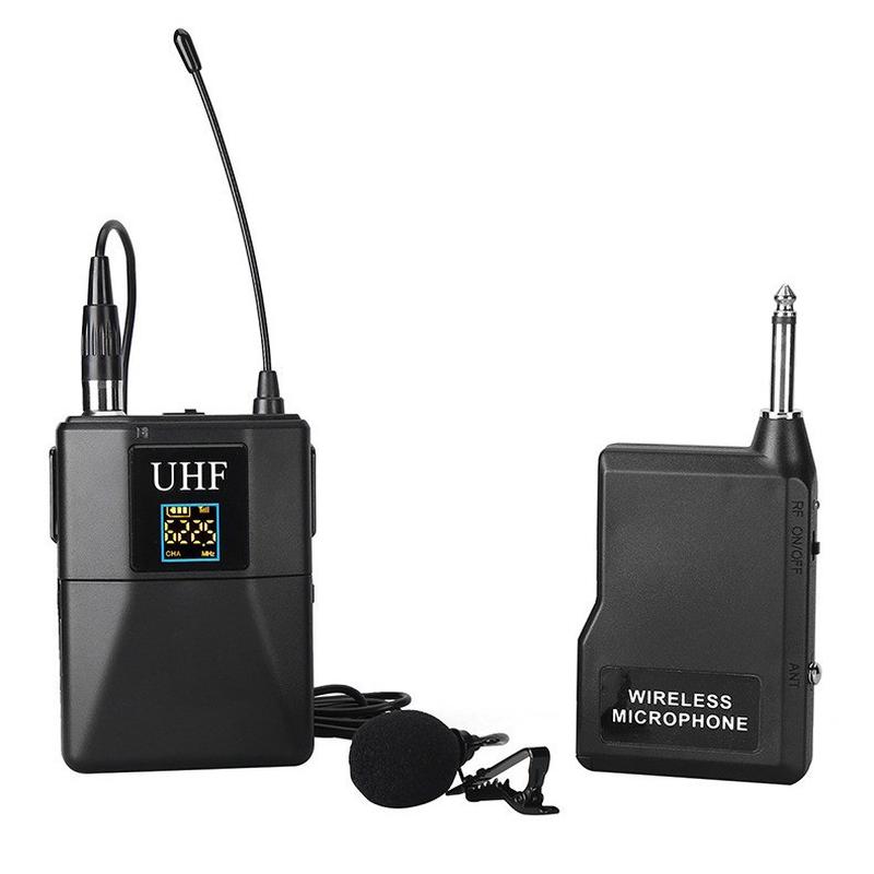 无线领夹麦克风教师扩音器话筒教学导游变频U段话筒多功能克风