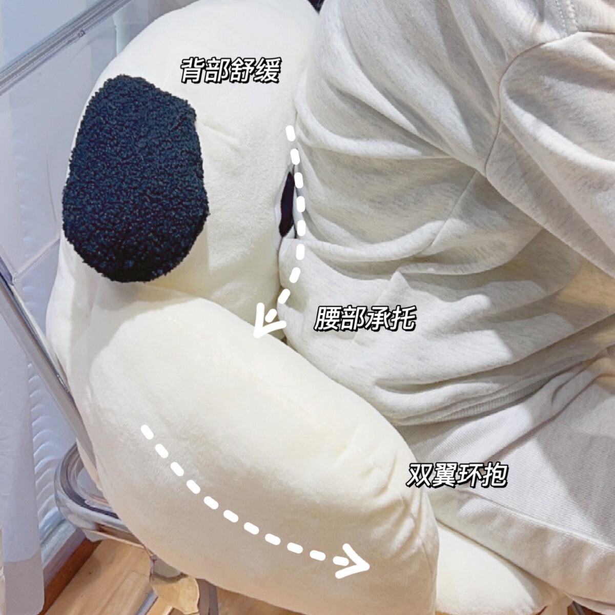 热销椅子坐垫靠背一体学生宿舍久坐靠垫护腰座垫办公室屁股座椅垫