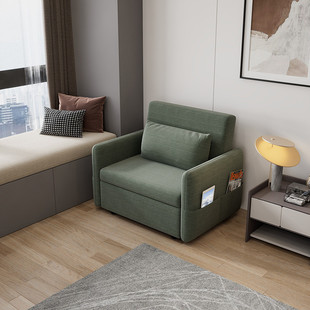 多功能床佛山小户型单人沙发床储物柜折叠两用抽拉客厅书房沙发床