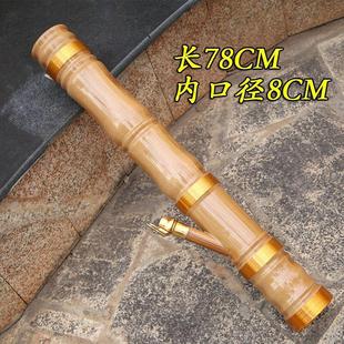 高级水壶烟水桶烟水壶竹子水筒烟然金竹过滤竹节大号水烟斗破竹水