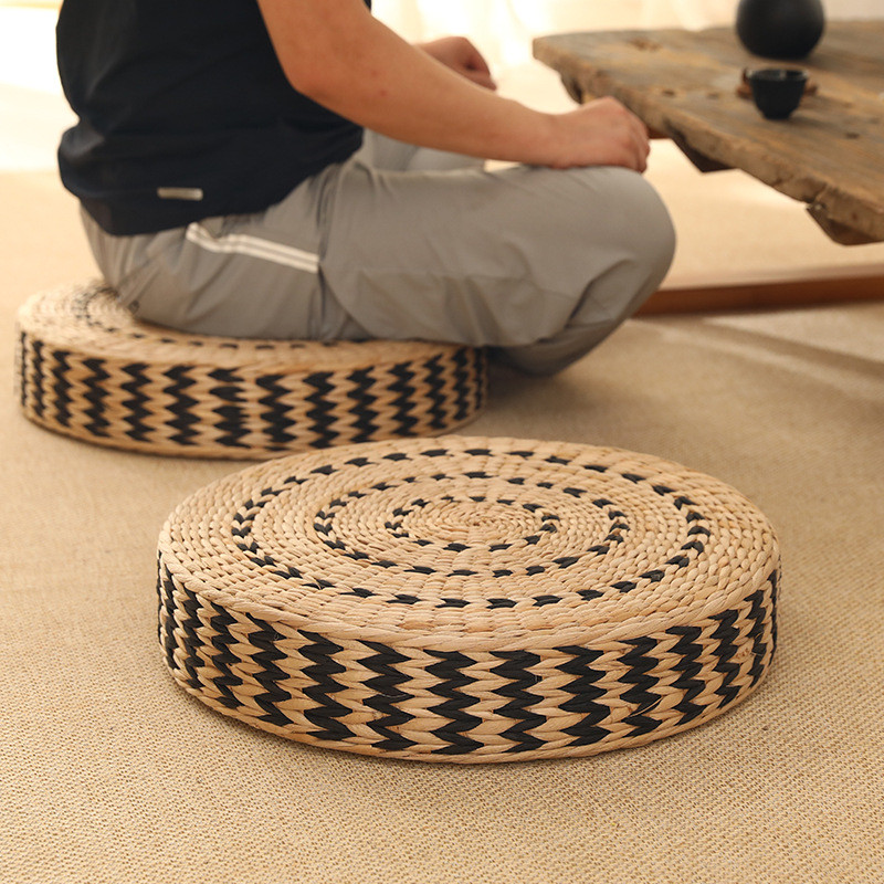 70yf草垫榻榻米坐垫地上懒人坐墩家用地板飘窗蒲团打坐垫禅修拜垫