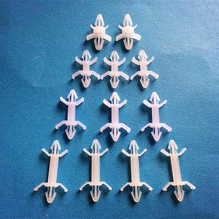 16a飞机型支架1千装 线路板尼龙隔离柱飞机架飞机型卡扣线卡