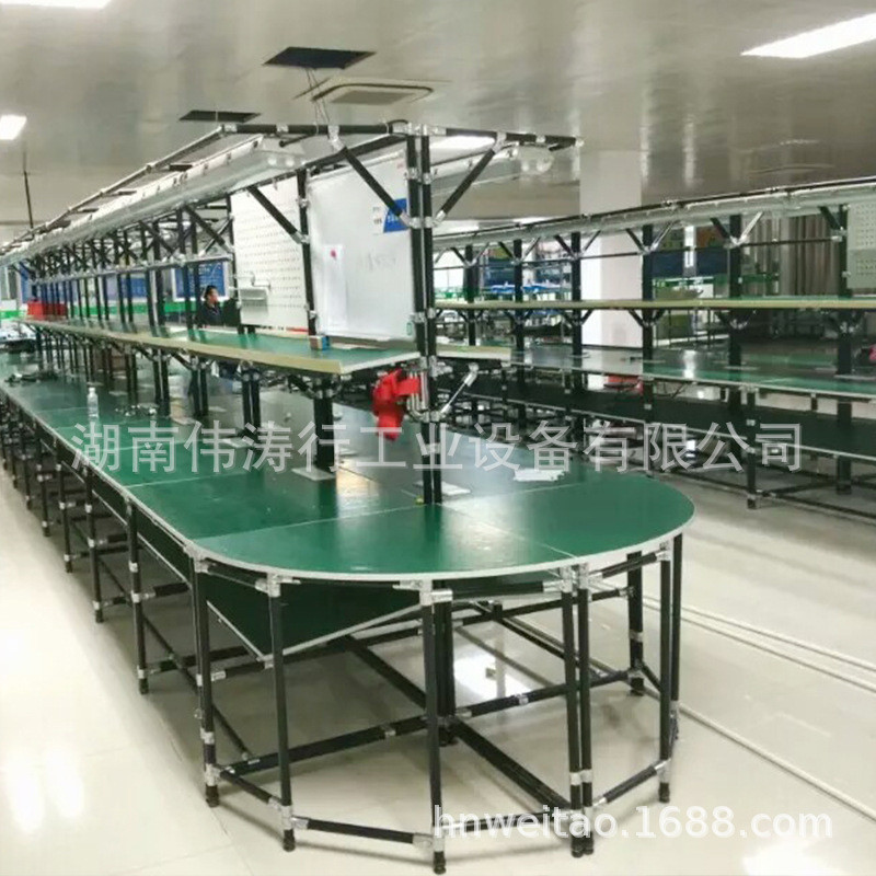 热销厂家棒精益管线销售生产线工作台  流水线打包操作台