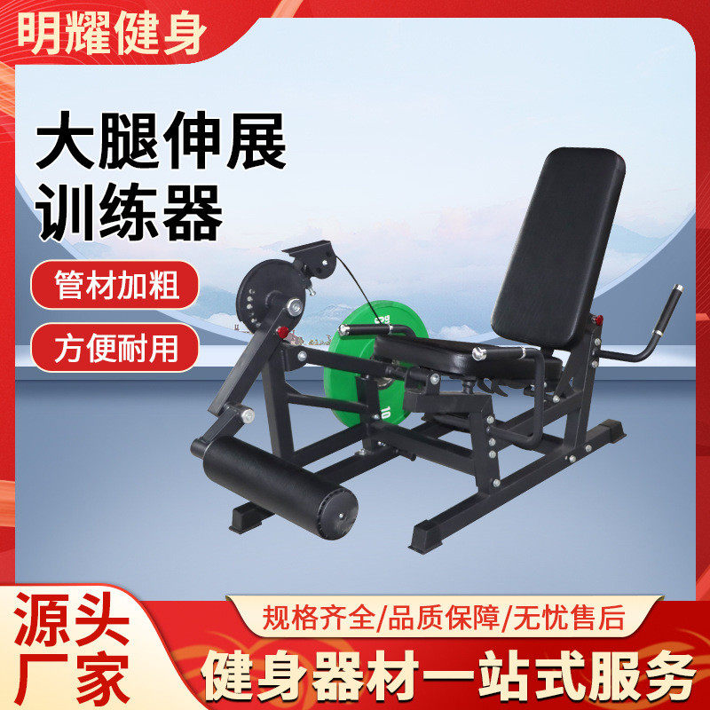 曲伸展腿部训练器大腿肌肉分动式腿坐哑铃姿式屈伸瘦腿提臀