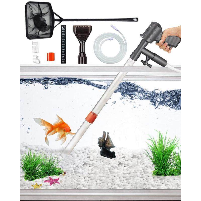 水族气动式洗沙换水鱼缸换水器小型鱼缸半自动器管配套温度计鱼,宠物/宠物食品及用品,鱼缸清洁用具,淘宝优惠券,粉丝福利购,淘宝优惠卷