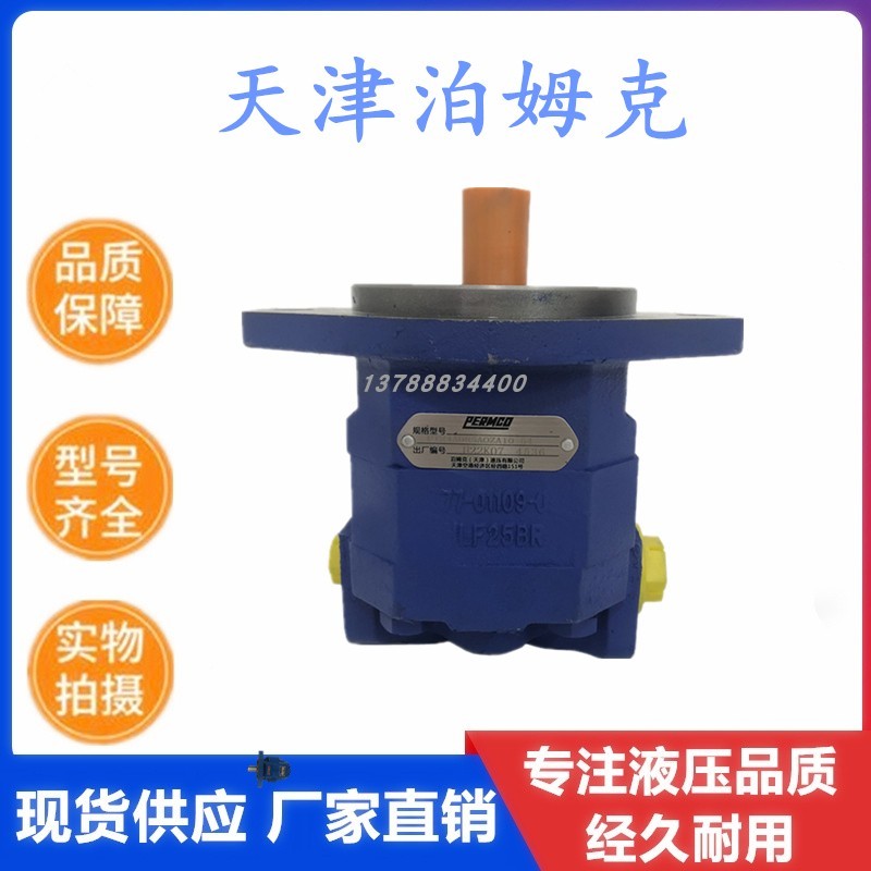 天津PERMCO泊姆克齿轮泵P124-G10182LD54G油泵 P124A085A0ZA10-54