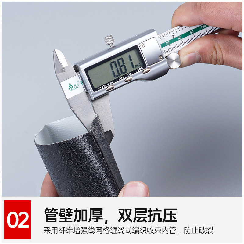 农业灌溉输水带灌溉主管无孔黑色喷软水带农田微喷主管加厚水带