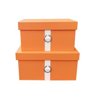 定制样板房间箱子衣帽间皮革装饰盒展厅整理箱摆件衣柜收纳收纳盒