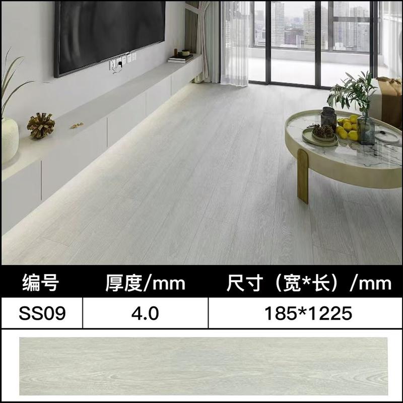 源头厂家石石塑简易拼接防水防火地胶4mm厚spcpvc晶锁扣塑胶地板