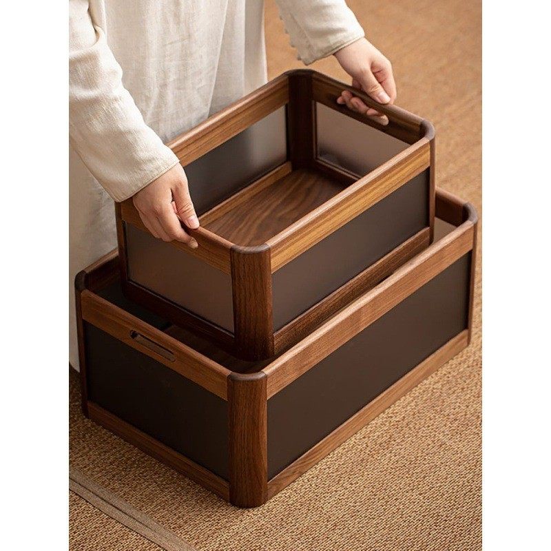 黑胡桃木收纳盒整理盒实木家用办公室新中式桌面杂物收纳筐储物盒,农机/农具/农膜,播种栽苗器/地膜机,淘宝优惠券,粉丝福利购,淘宝优惠卷