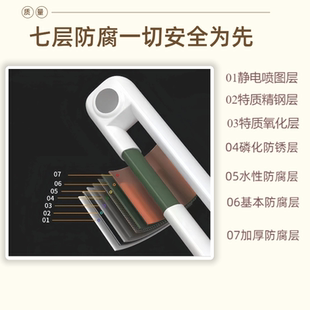 定制通用 6030钢二柱暖气片钢制加厚片大全家用采暖散热器壁挂式