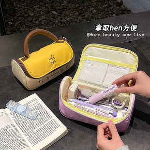 笔袋高颜值ins风女孩款多功能文具铅笔收纳大容量女生小学生笔盒