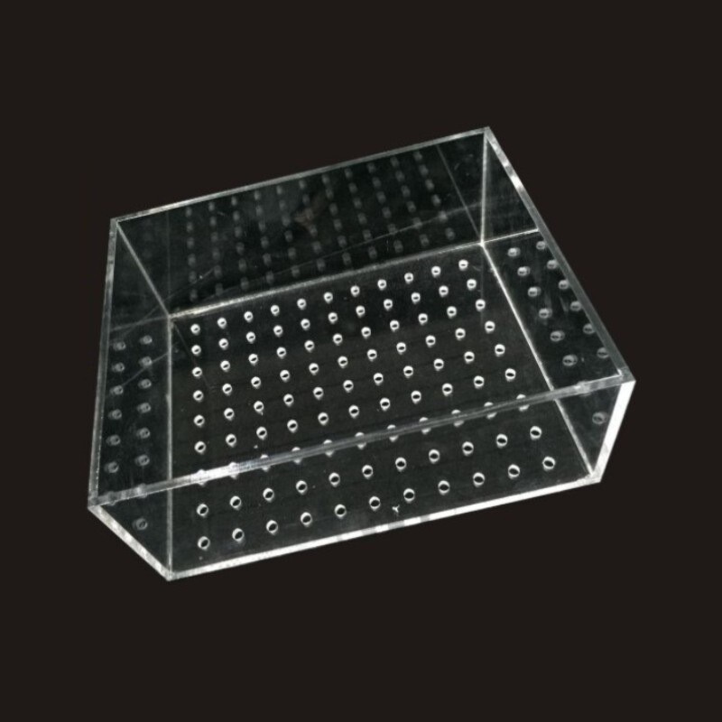 槽雨淋滴流盒带防干湿分离下沉上滤鱼缸式子溢流过滤盒亚克力