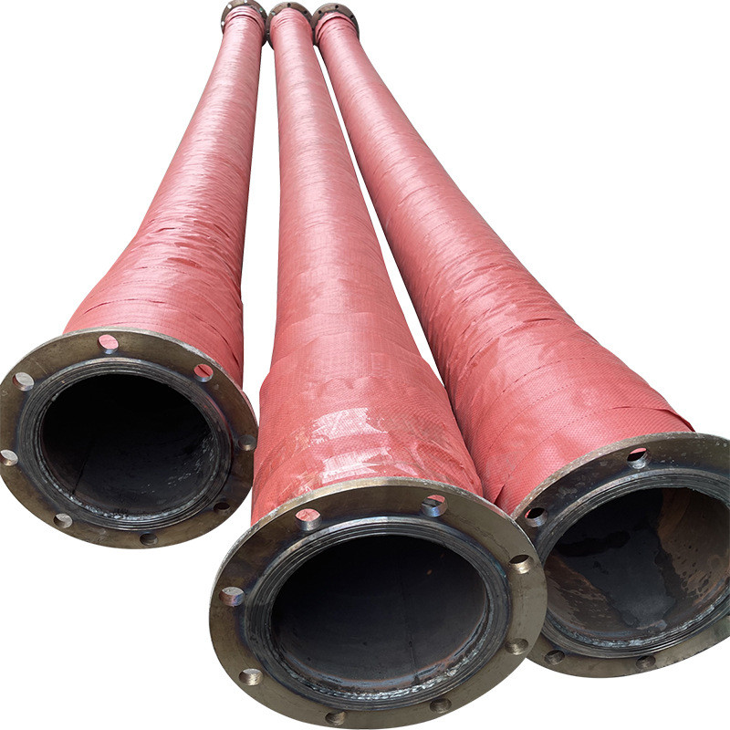 钢丝吸引大口径砂浆排油软橡胶管黑色橡胶管农业排灌钢丝橡胶管