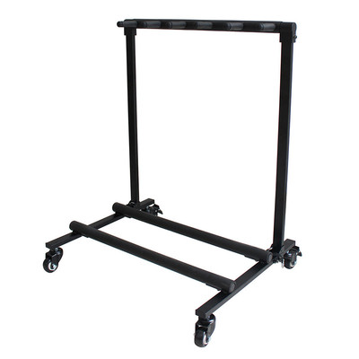 热销flanger可移动支架吉他多把5排民谣木电吉他琵琶多头组落地支