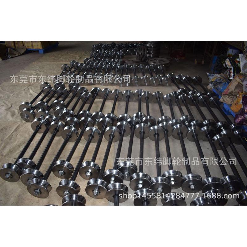 热销专业生产钢管角钢v型轮隧道洞口角铁安装轨道滑轮承重3~5吨