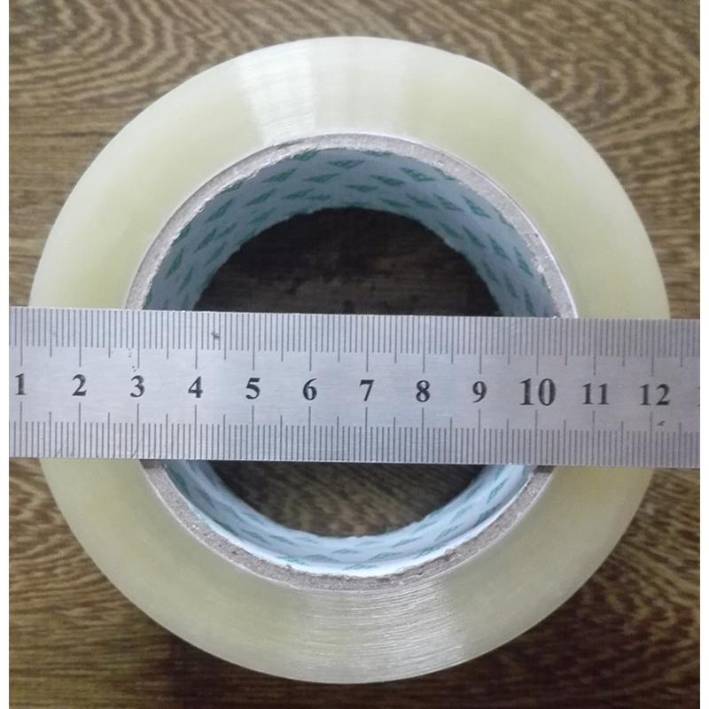 热销厂家批发透明胶带4.8cm*100m透明封箱胶带胶带打包封箱封口胶