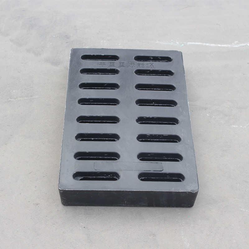 加油站盖板复合树脂加重型排水沟盖板可过大车高分子雨水篦子