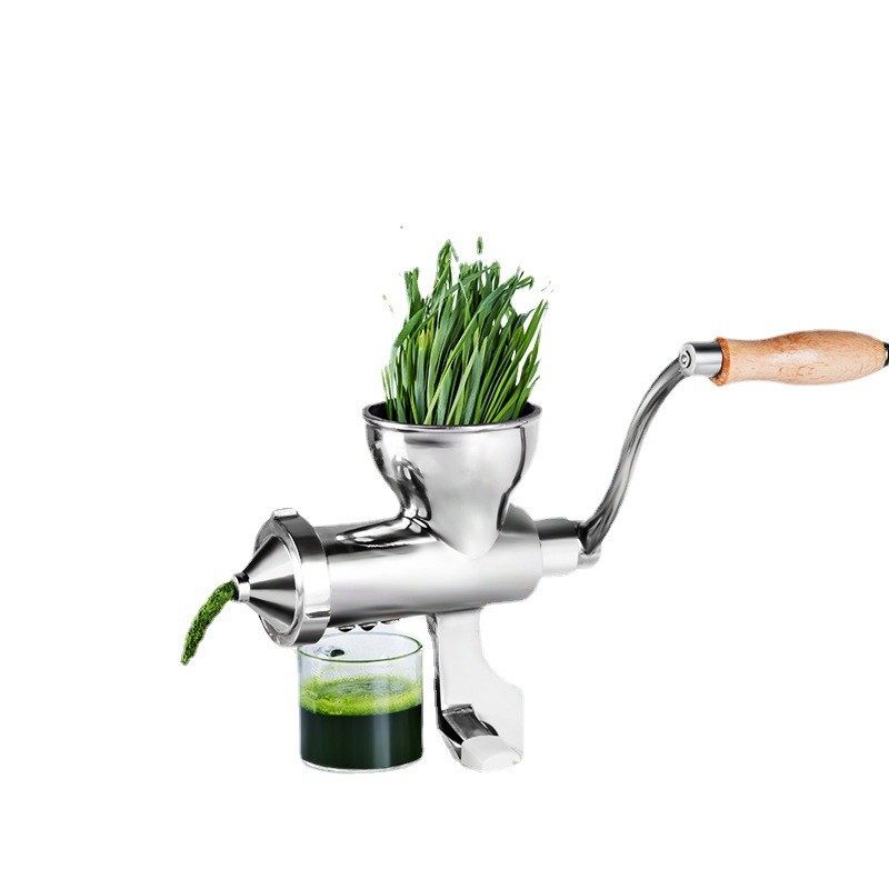 热销压汁器不锈钢小麦草榨汁机榨水果蔬菜生姜石榴手摇机手动榨汁