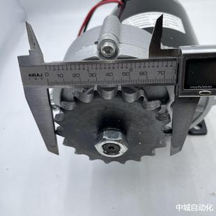 跨境优奈特YZ1020Z24V450W农业机械18齿428电动车电机马达大功率