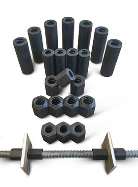 精轧螺纹钢psb9302532364050轧精螺母桥梁预应力抗浮锚杆