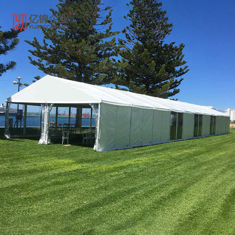 可拆装移动大型铝合金pvc篷房户外婚礼篷房酒席白色欧式活动婚庆