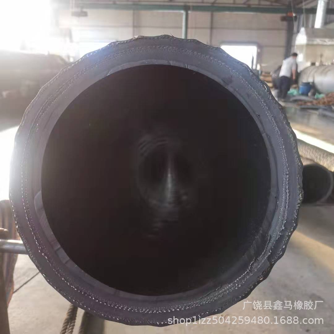 抽砂型号大口径胶管法兰疏浚胶管采石各类管螺旋钢丝胶管