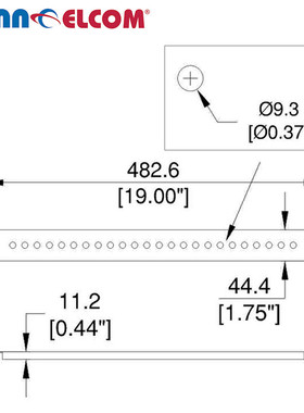 热销penn elcom 番尔康r1312/1uk 抽屉机柜 服务器 网络机柜托架