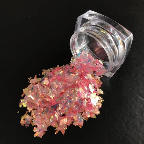 金光厂家直销幻彩碎片金葱粉不规则亮片美甲水晶球亮片玻璃纸