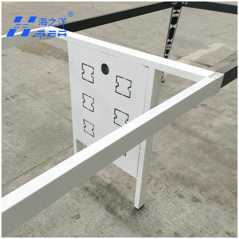 钢制生产办公家具五金钢架批发厂家方管圆管台架橱柜桌脚柜脚