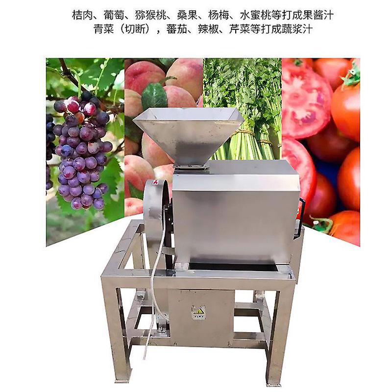 热销水果榨汁机 0.5t-1.5t汁压果蔬机 生姜鲜姜榨汁分离机
