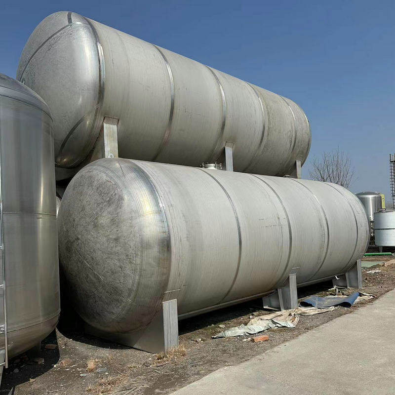 大容量卧式316l密封罐酒罐储酒器油罐液体不锈钢化工不锈钢储存罐