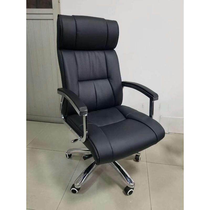 简约时尚总裁经理西皮靠背椅舒适电脑椅家用转椅办公椅升降椅功能