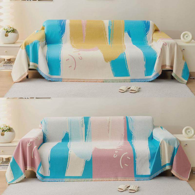 新款雪尼尔沙发巾加厚双面可用防猫抓四季通用全包沙发盖布巾套罩,居家布艺,沙发垫,淘宝优惠券,粉丝福利购,淘宝优惠卷