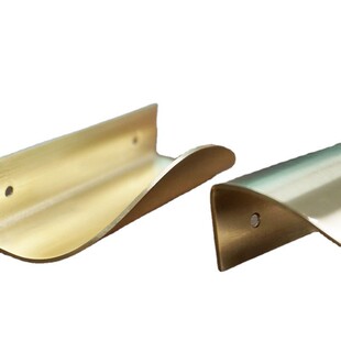 【非标定制】衣柜门拉手简约拉手隐形抽屉拉手黄铜不锈钢个性定制