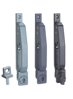 ls05-1高压柜拉手快开拉手锁28蓝色前门锁黑色柜灰色门锁