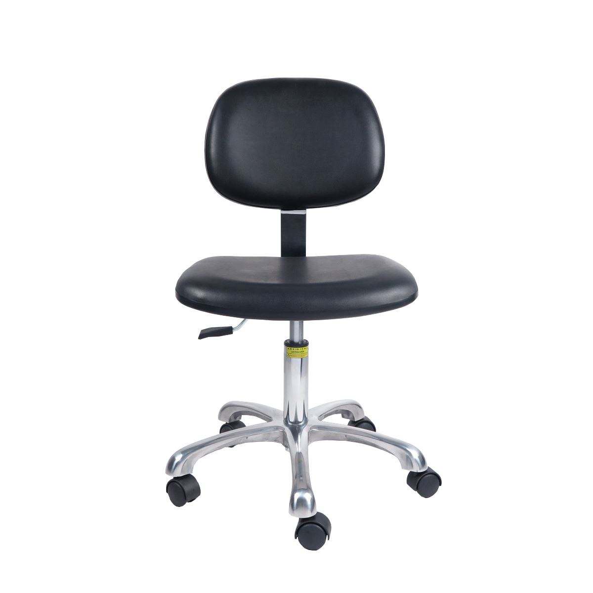 力点pu皮革无尘实验室流水线可升降洁净车间防静电靠背凳椅子