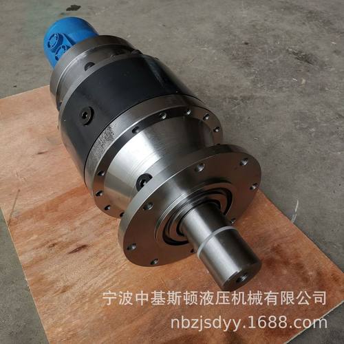 热销液压钻机钻坑动力头螺旋马达回转减速机jng3-1450b